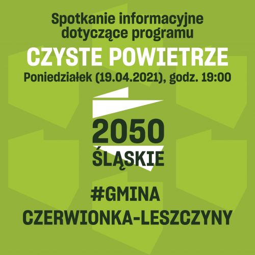 Spotkanie informacyjne dotyczące programu „Czyste Powietrze”