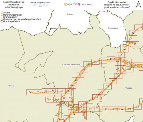 Informacja dotycząca inwestycji kolejowych w ramach projektu Centralnego Portu Komunikacyjnego